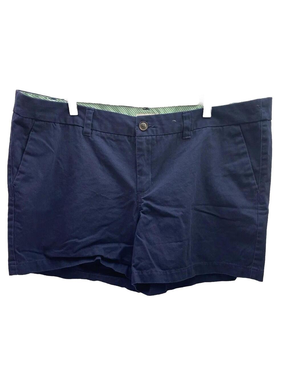 Plus Size Ladies Navy Blue Shorts 18W Womens Summer Casual Comfortable Stretchy